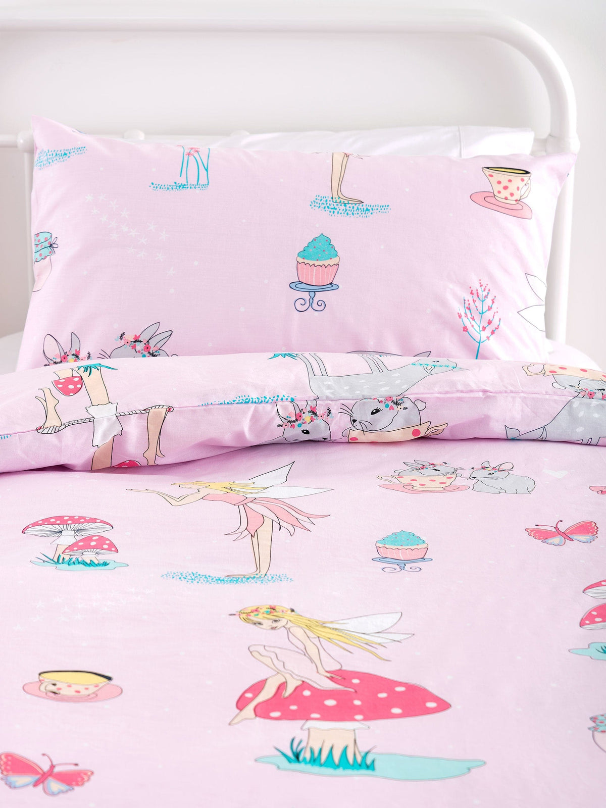 Linen House Duvet Cover Linen House Fairy Tea Party Duvet Cover Set (4673213890649)