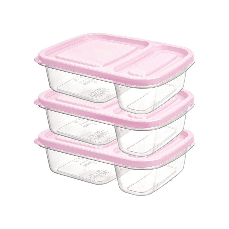 Hobby Life STORAGE CONTANER Hobby Life Smart 3 Compartment Storage Container 3 x 1.15L 02 1383 (7477349777497)