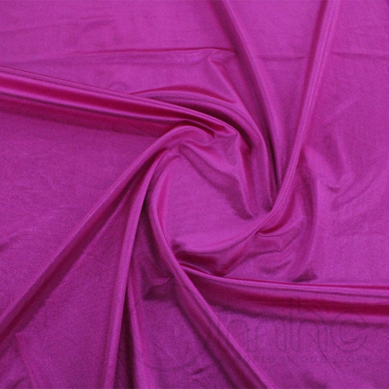SATIN Dress Fabrics Fuschia Purple Ferrogamo Satin Fabric 150cm (7175701233753)
