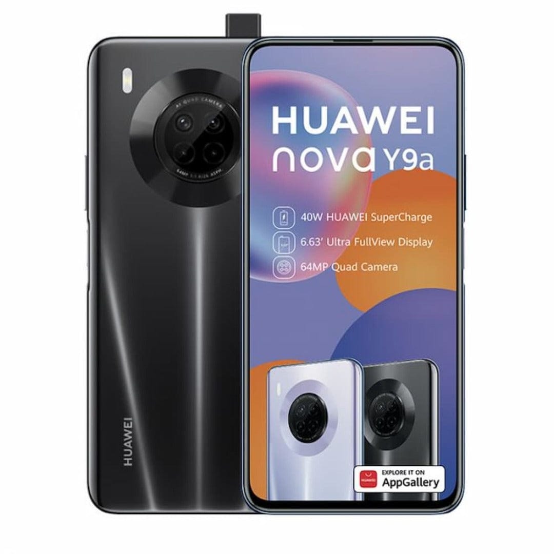 Huawei Smart Phones Midnight Black Huawei Nova Y9a 128GB (Dual SIM) Vodacom Network Locked (6999962353753)