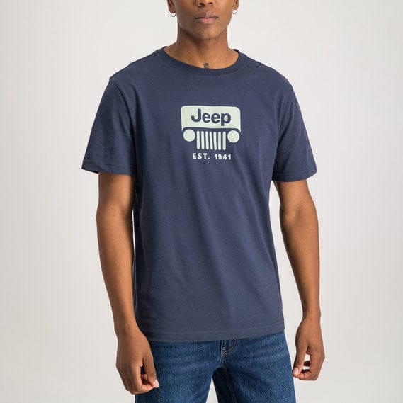 MHC World Jeep Crew Neck Tee Navy (7653174476889)