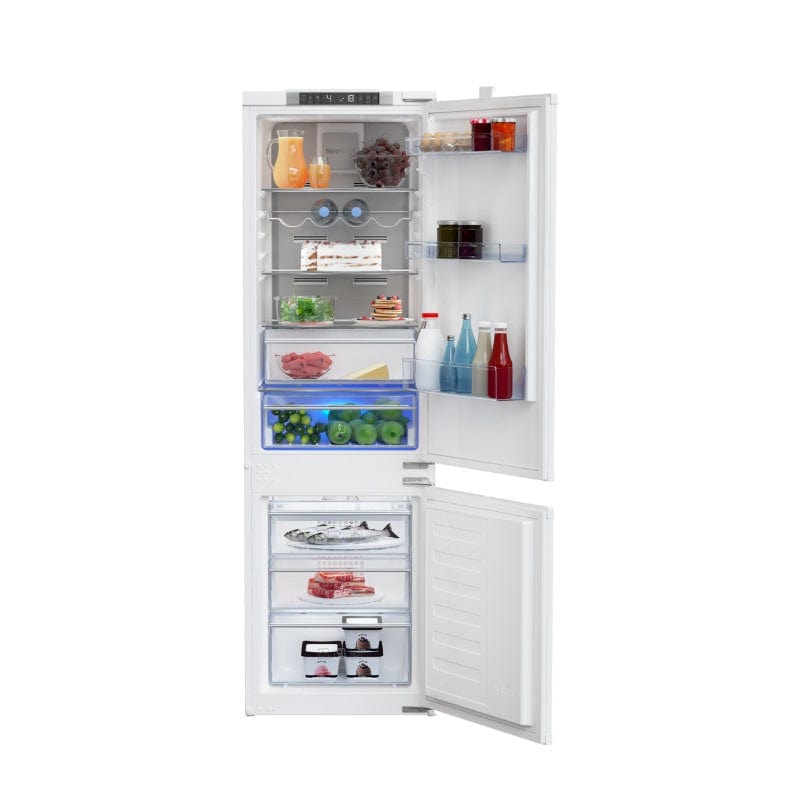 Beko Beko 275L White Combo integrated Fridge  Freezer BCNA275E3S (7048910798937)