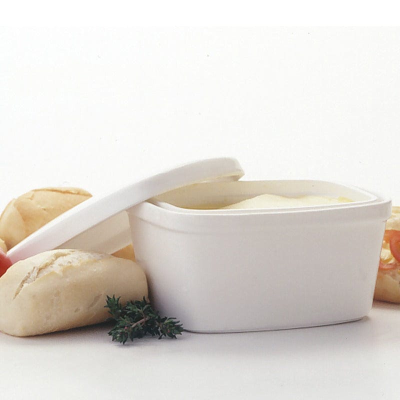 Maxwell & Williams Tub Maxwell & Williams White Basics Margarine Tub (6813022715993)
