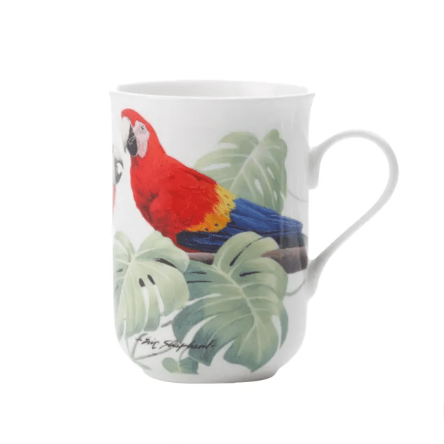 Maxwell & Williams MUG Maxwell & Williams Birds of the World Scarlet Macaws Mug 300ML European Bee Eaters (6860868157529)