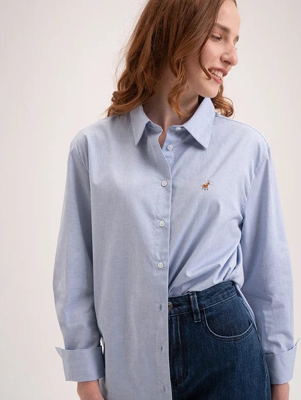 MHC World Polo Marley Ladies Shirt Blue (7269973426265)