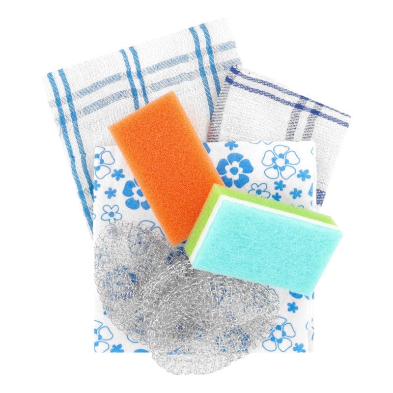 Goldenmarc Dish Coloth Goldenmarc 7 Piece Cleaning Set (7260509143129)