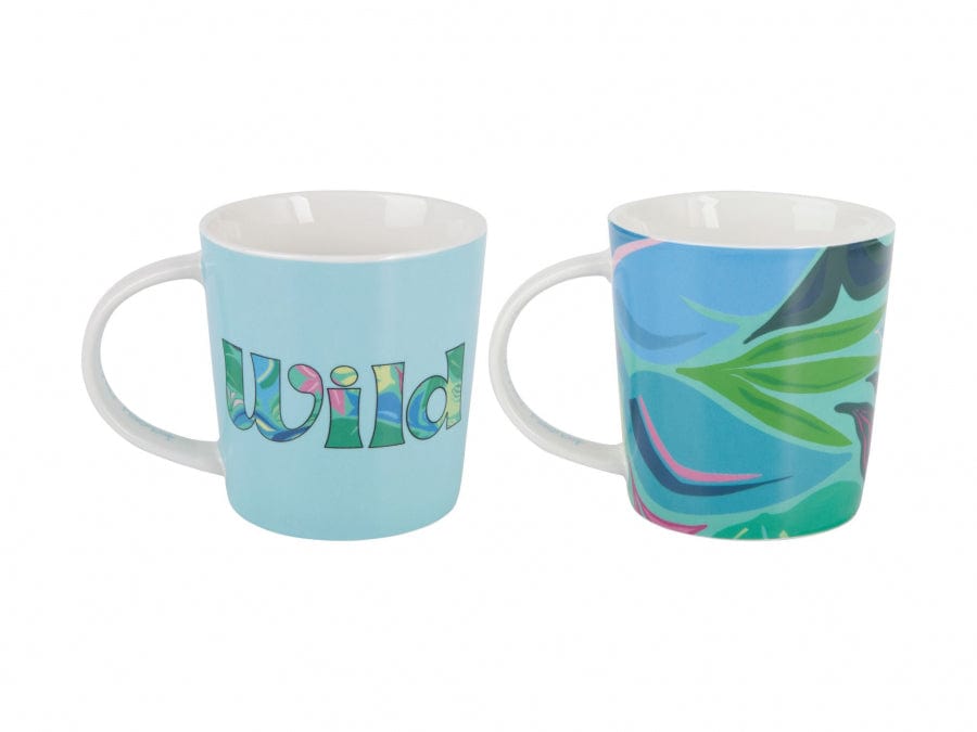 Maxwell & Williams MUG Maxwell & Williams Kasey Rainbow Be Fierce Mug Set of 2 380ml DX1285 (7155227689049)