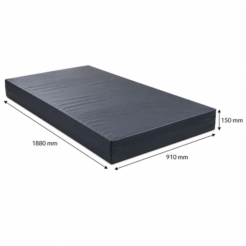 Water-Resistant PVC 23D Mattress(910 x 150 x 1880mm.