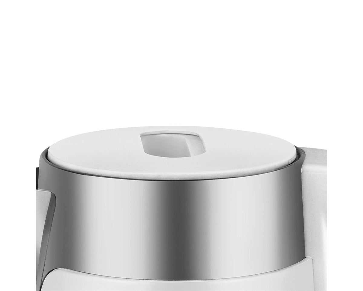 Mellerware KETTLE Mellerware Kettle Double Wall Cordless Stainless Steel 0.8L Siena Compact White 22008WH (7913196585049)