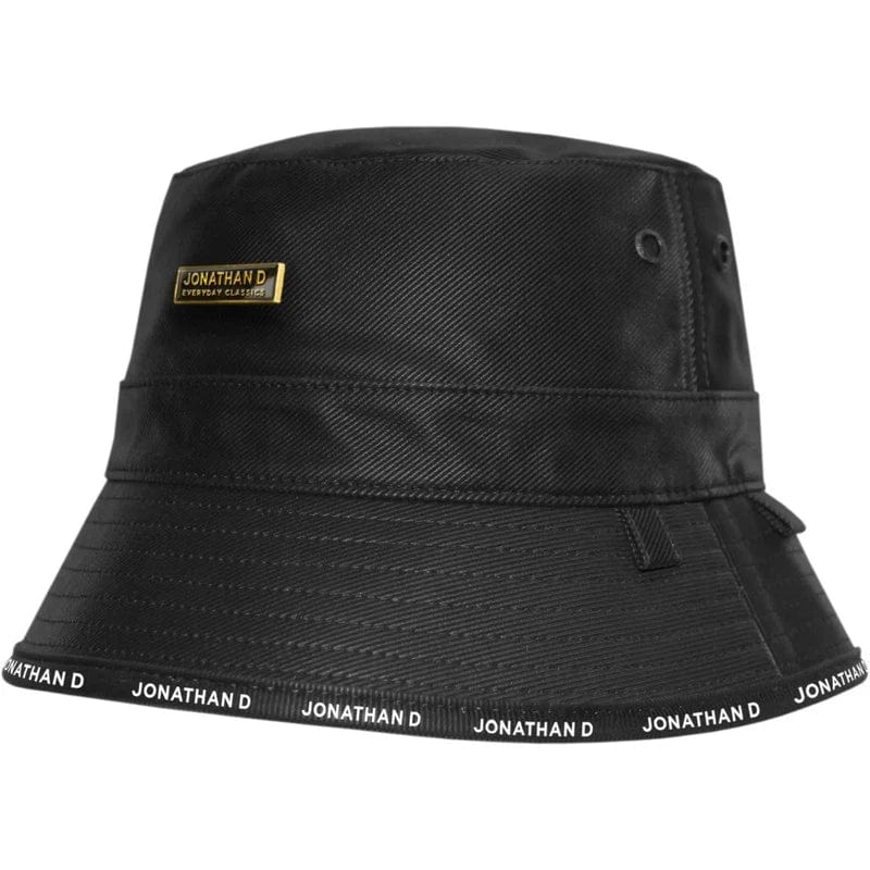 Jonathan D Bucket Hat Jonathan D JD Dome Bucket Hat Black (7813300093017)