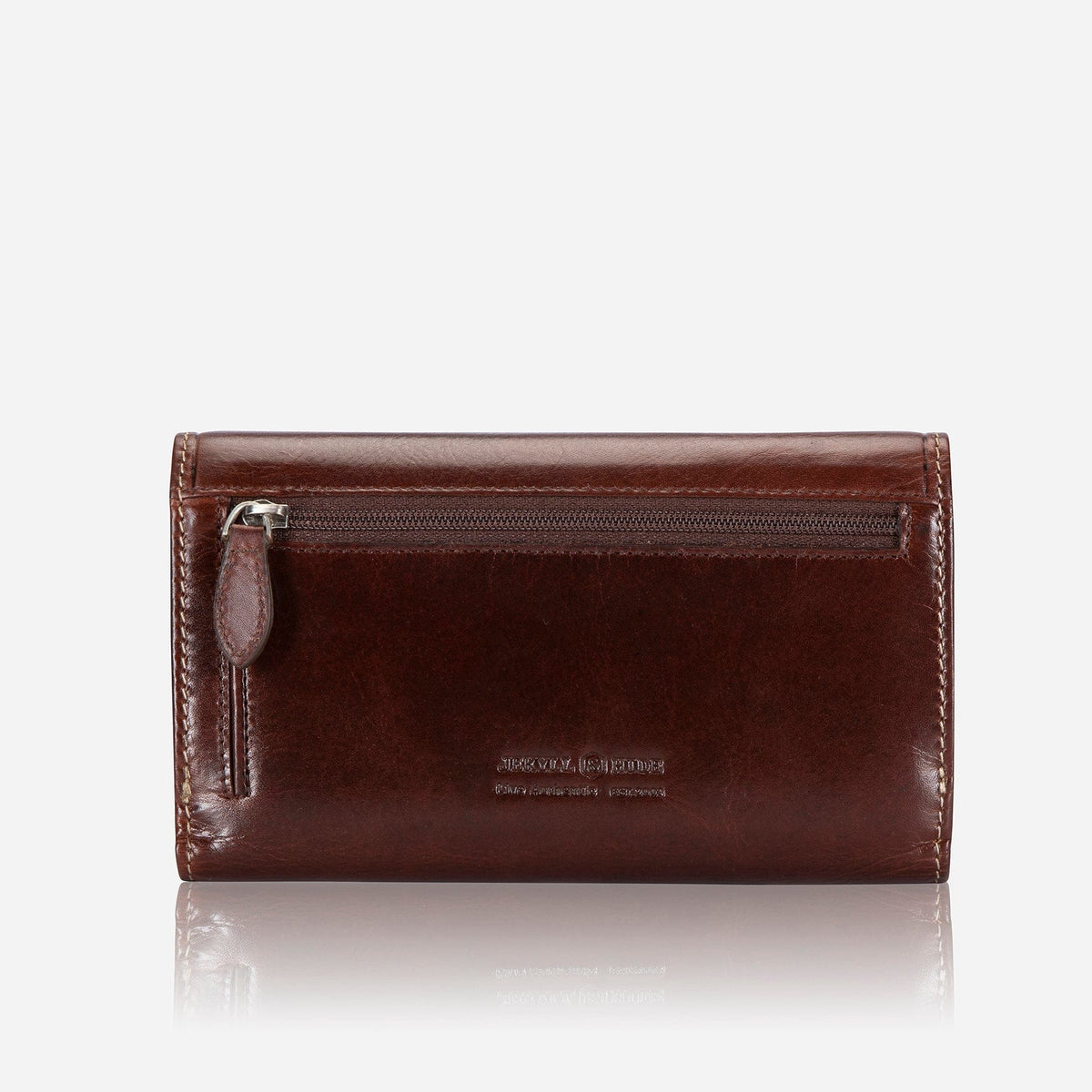 Jekyll & Hide Wallets Jekyll & Hide Oxford Leather Purse Coffee (7266316058713)