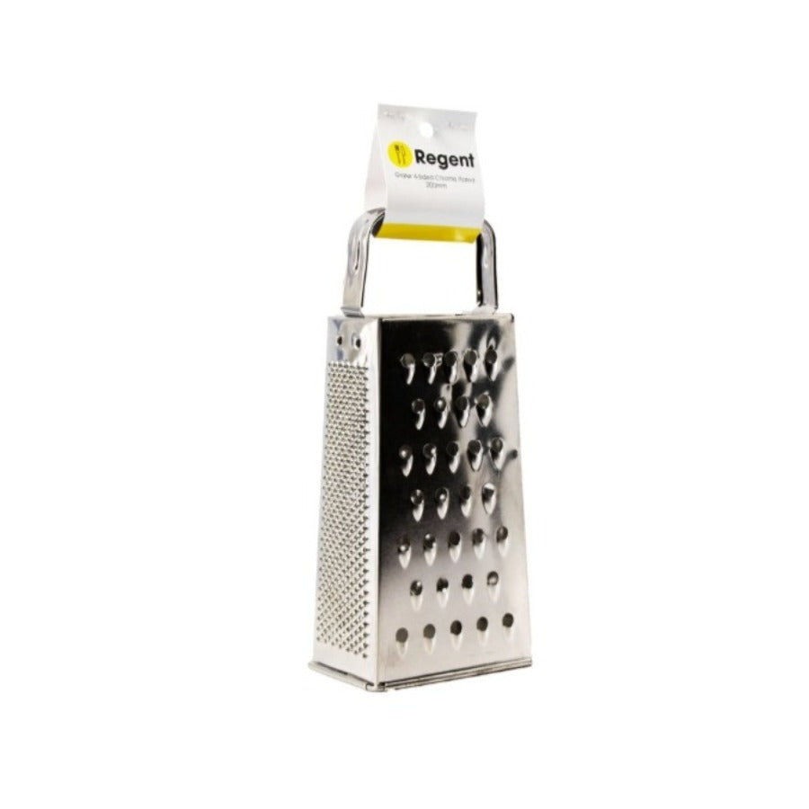 Regent Grater Regent Kitchen Grater 4-sided Chrome Plated, (6811486781529)