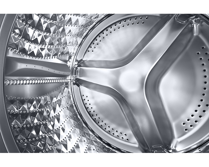 Samsung Samsung 9kg Front Loader Washing Machine Inox Silver WW90T554DAN (7137308967001)