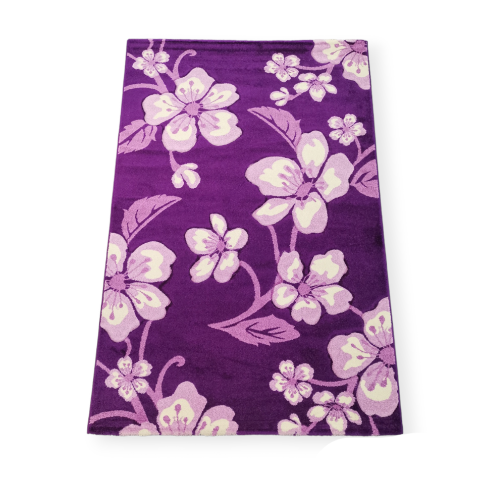 Home Decor RUG Home Decor Carved Legend Rug Violet 150x230 (7415093100633)