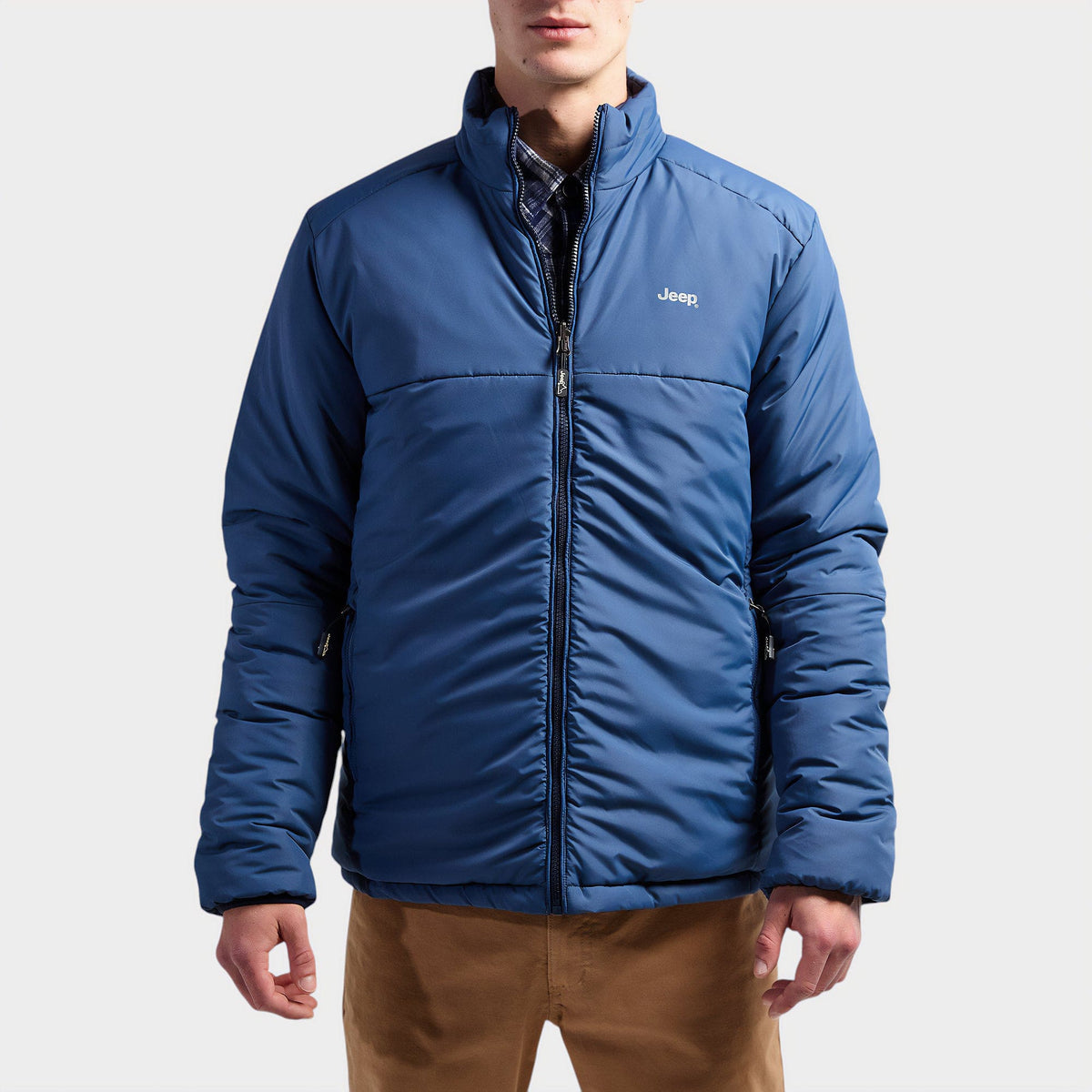 Jeep Puffer Jacket Jeep Reversible Puffer Jacket Navy