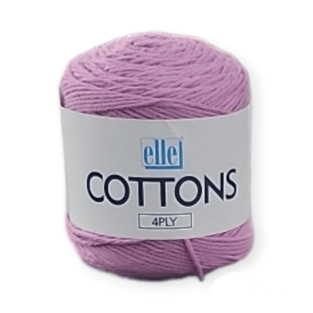 ELLE Habby Elle Cotton 4 Ply Rose 200 50G (7297737621593)