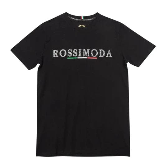 Rossimoda T Shirt Rossimoda Men's Vettore T Shirt Black (7812851368025)