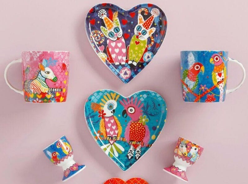 Maxwell & Williams MUG Maxwell & Williams Love Hearts Mug 370ML Zig Zag Zeb (6872684331097)