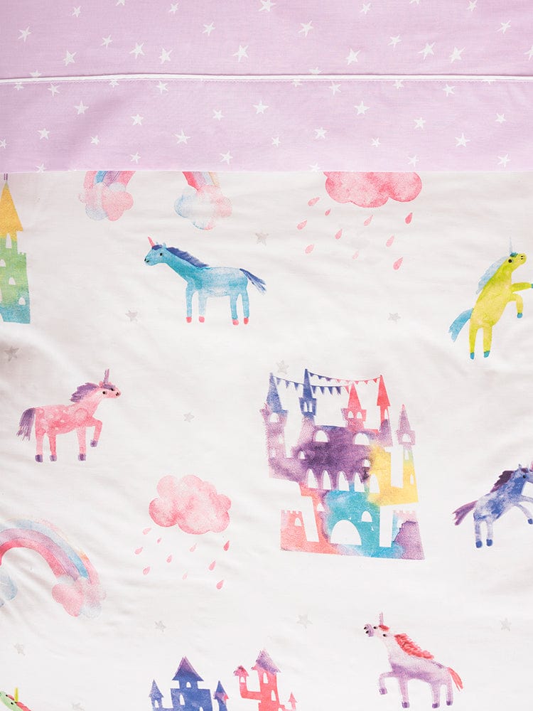 Linen House Duvet Cover Linen House Unicorn Castle Duvet Cover Set (7231381962841)