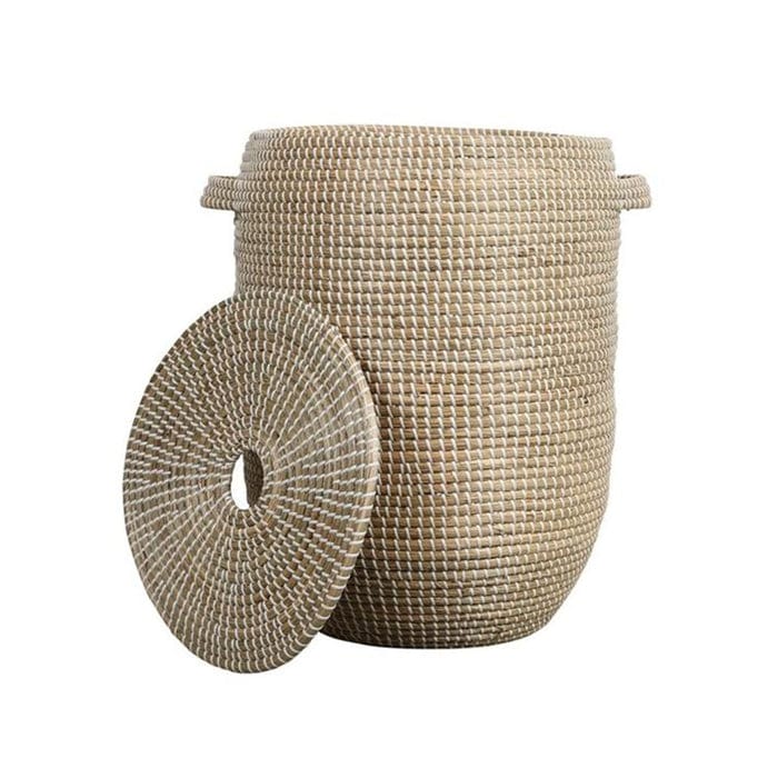 Hertex Laundry Basket Hanoi Laundry Basket Blanc Large (7347137052761)