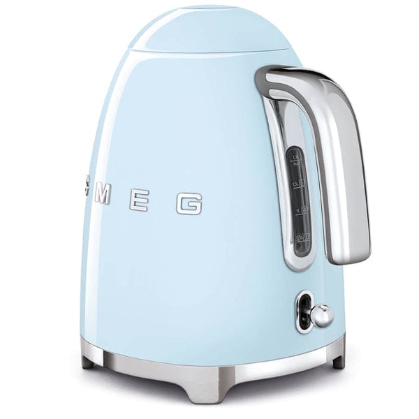 smeg Toaster Smeg Kettle & 4 Slice Toaster Set Pastel Blue (7401298427993)