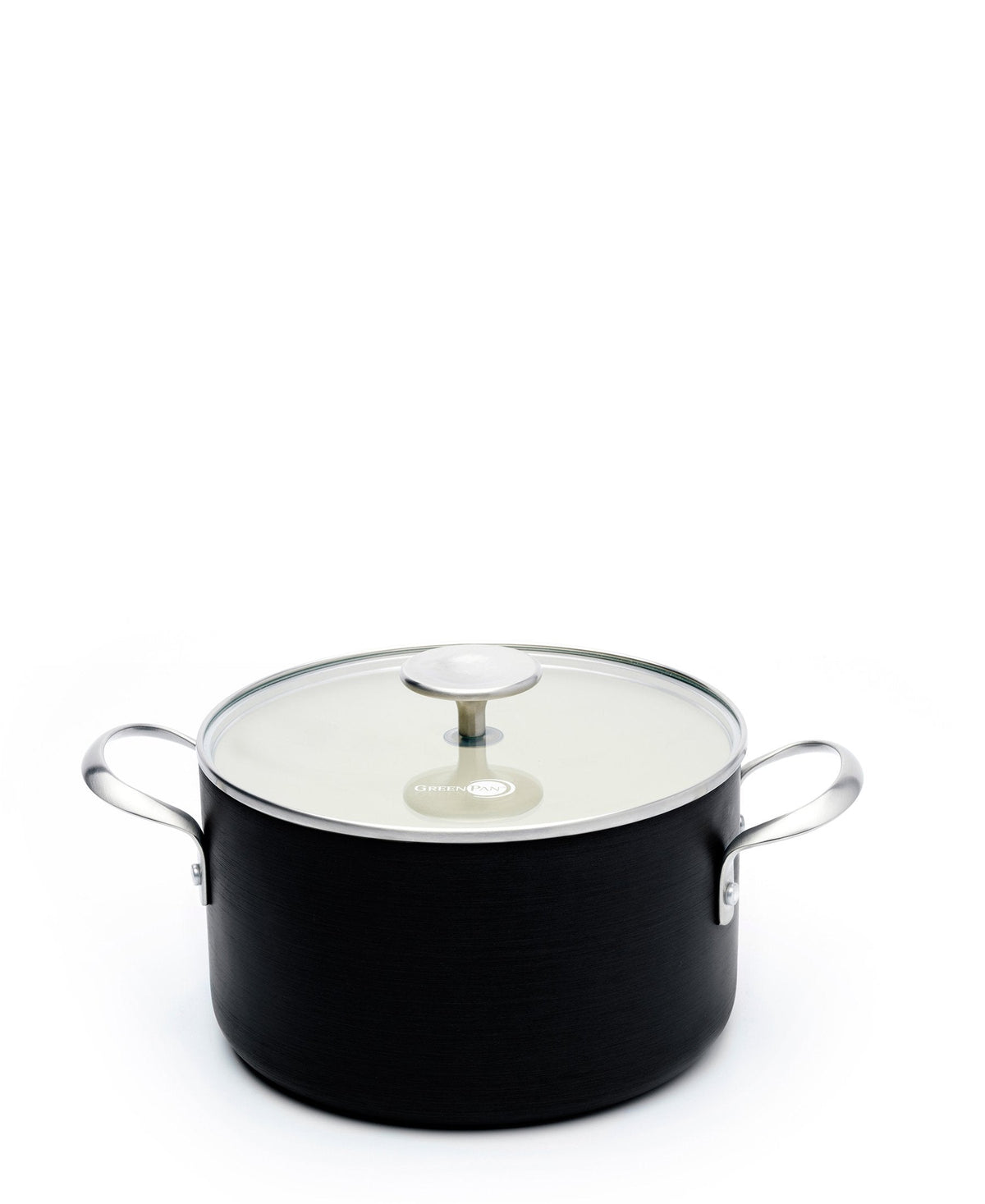 GREENPAN POTS GreenPan Brussels Casseroll Pot 22cm Non-Stick CW1601 (4656928391257)