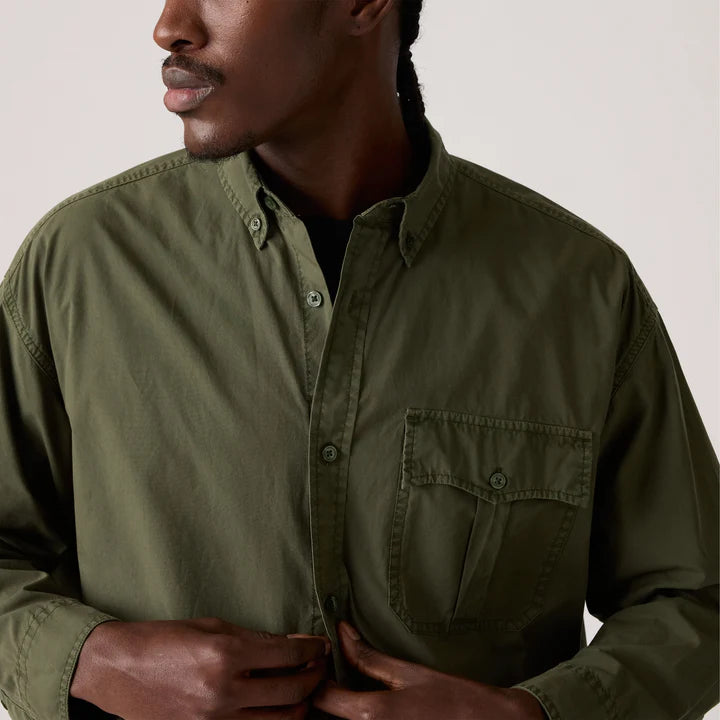 Levi's Men's Zandt Cropped Shirt - Multi Colour