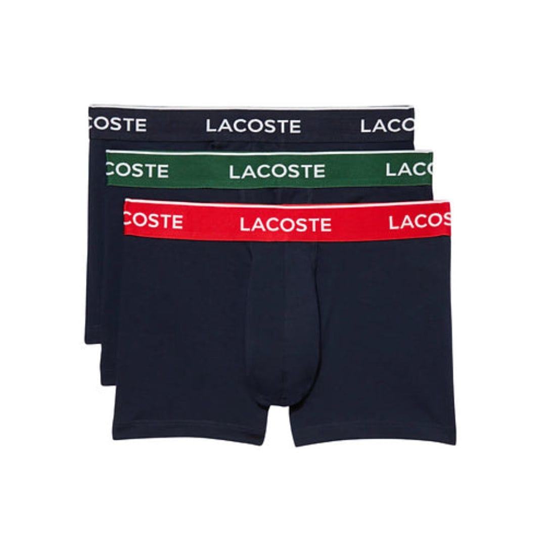 Lacoste Underwear S Lacoste Trunk Underwear 3 Pack (7905365098585)