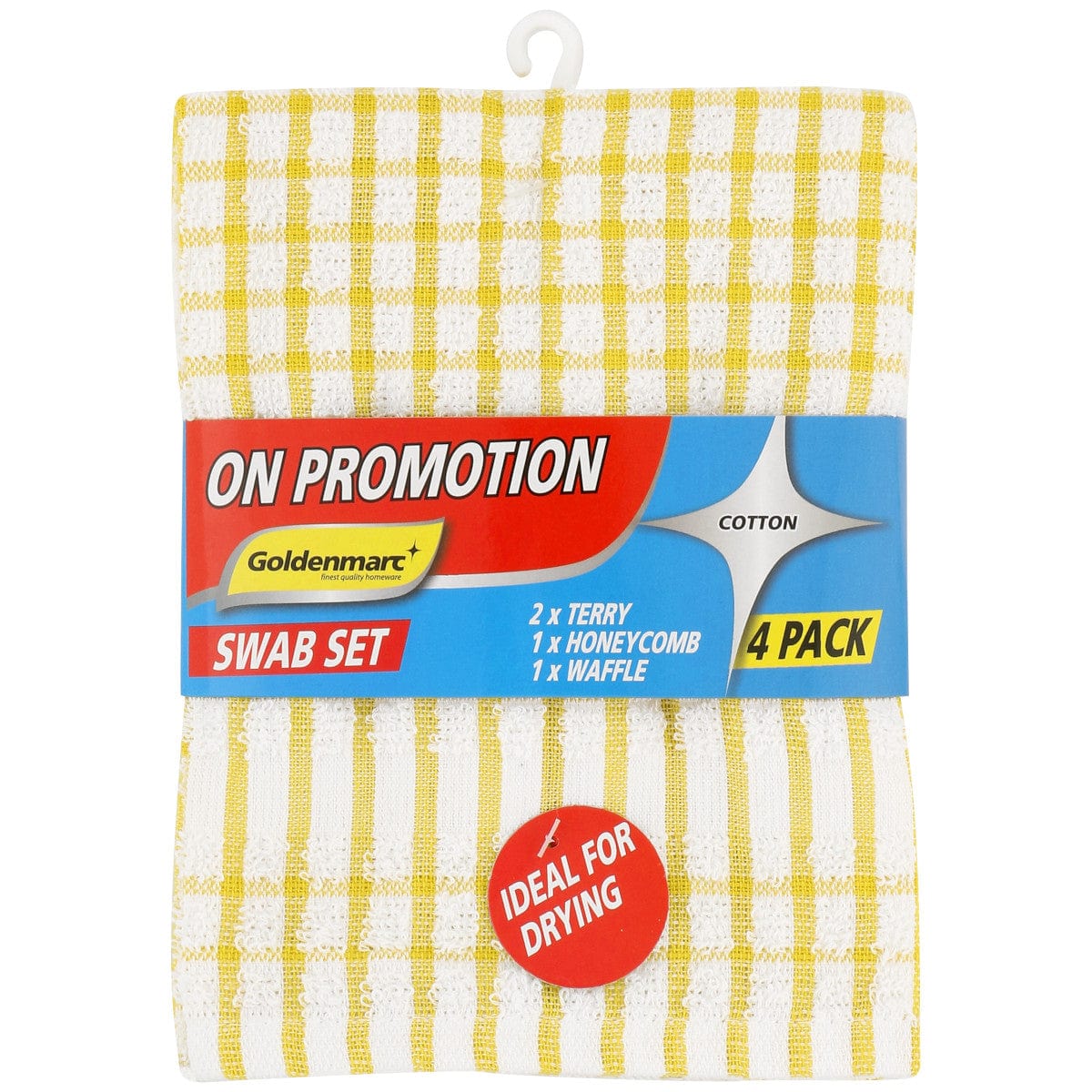 Goldenmarc Dish Coloth Goldenmarc 4 Pack Swab GM4499 (7258106363993)