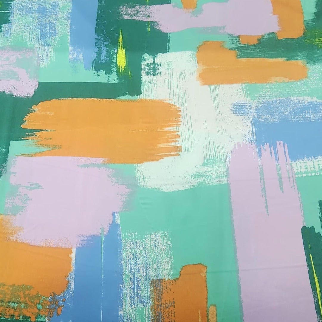 PRINTED ARMANI SATIN Dress Fabrics Printed Armani Satin Fabric 150 cm (7719825834073)