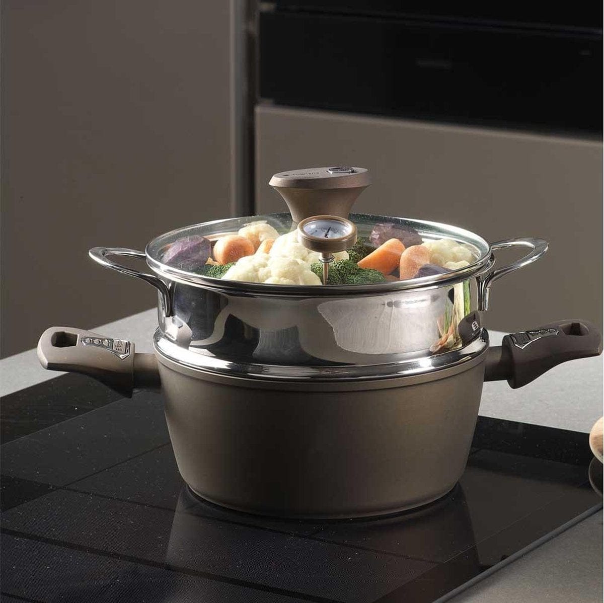 Tognana POTS Tognana Diamantea Bronzo Deep Fryer 22cm Set (7296758448217)