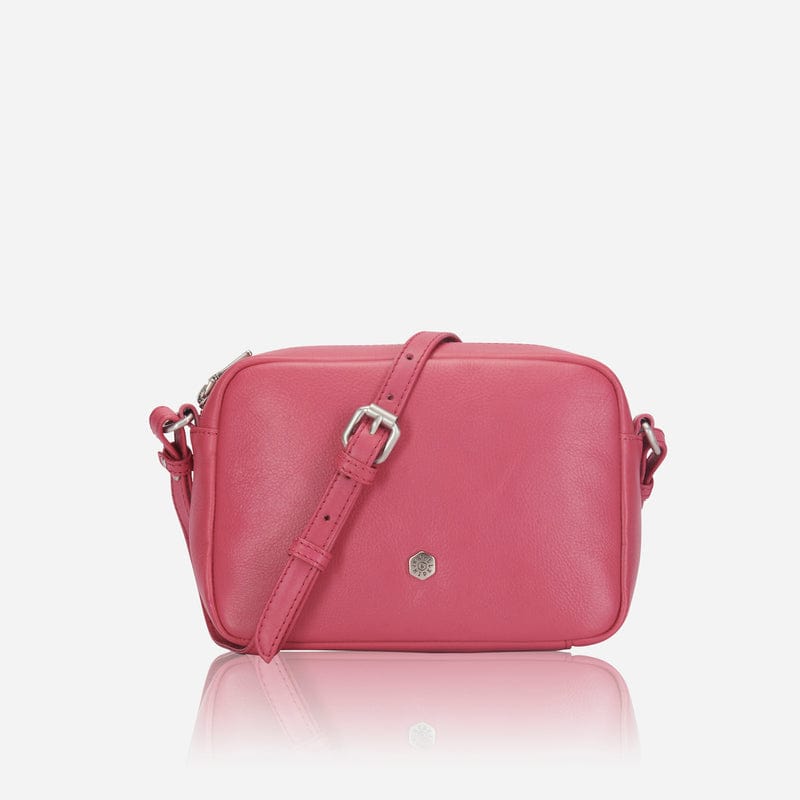 Jekyll & Hide Handbags Jekyll & Hide Slim Ladies Leather Crossbody Flamingo (7534268481625)