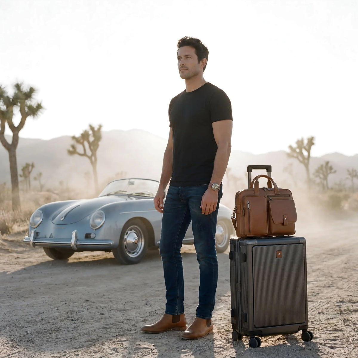 Jekyll and Hide Compact Carry-On Trolley 55cm-Colt 7750SICOLT