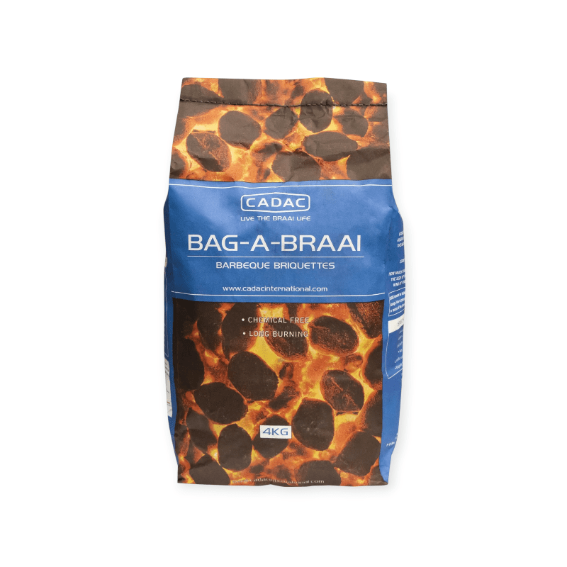 Cadac Braai Brush Cadac Bag-A-Braai Charcoal Briquette 4kg 98180