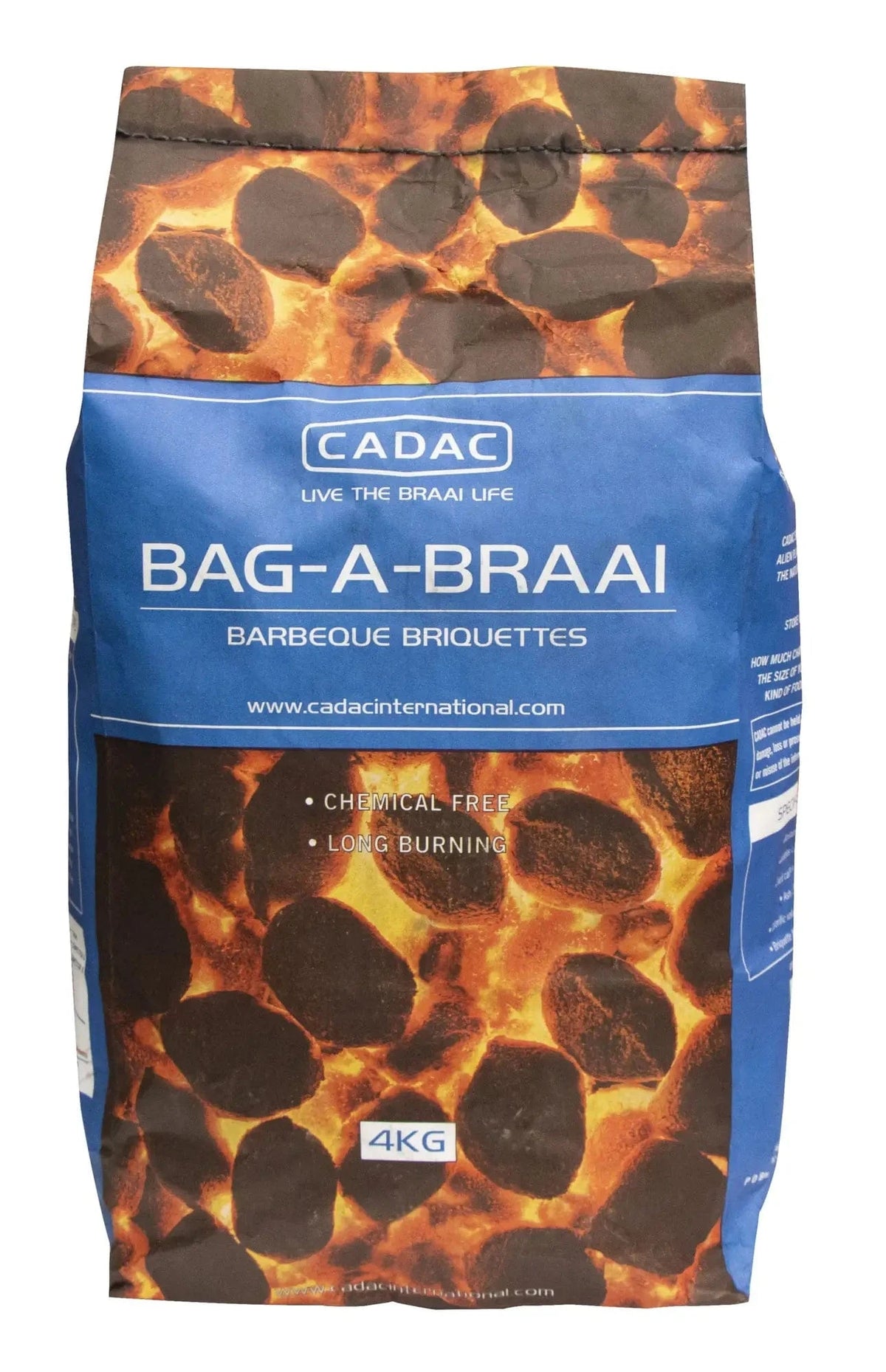 Cadac Braai Brush Cadac Bag-A-Braai Charcoal Briquette 4kg 98180