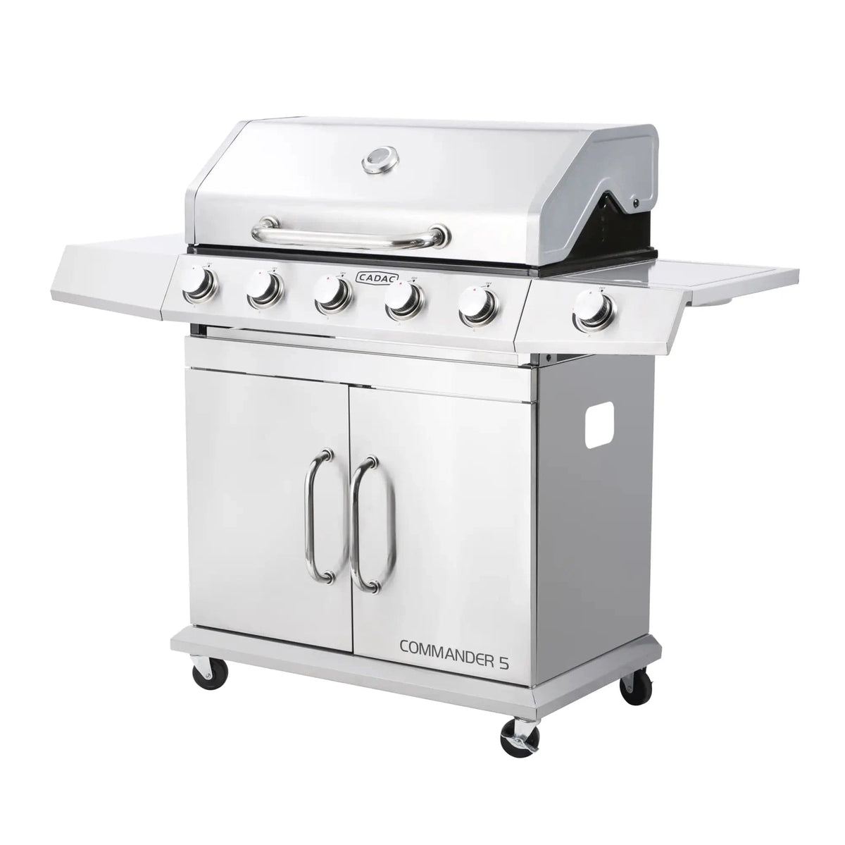 Cadac BRAAI STAND Cadac 5 Burner Commander Gas Braai Stainless Steel 1194-53-01-ZA