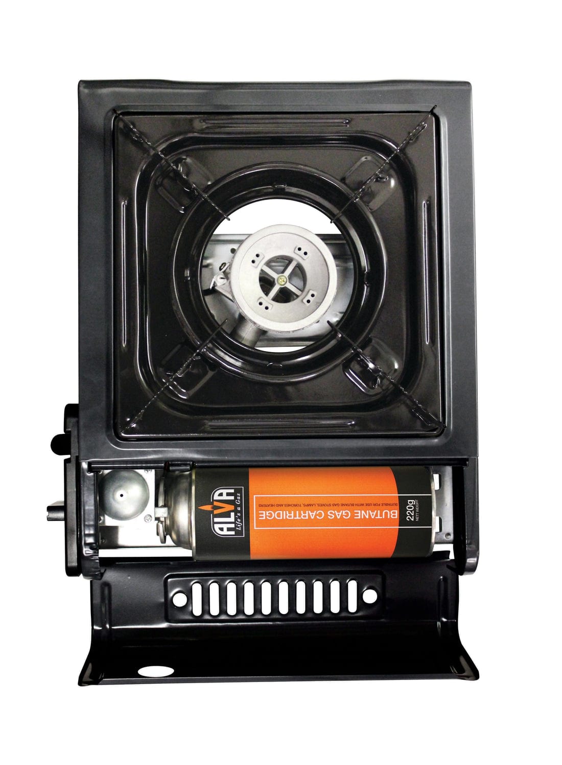Alva Single Burner Butane Canister Stove + Carry Case CCR101 – MHC World