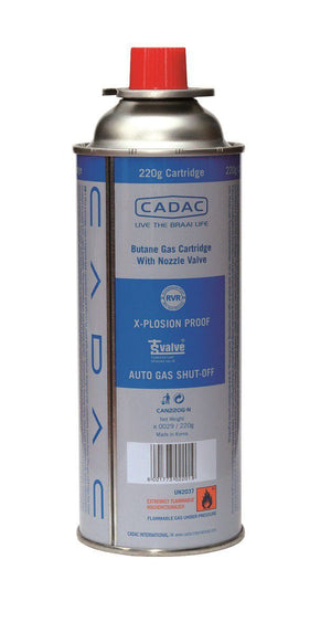 Cadac Gas Cylinder Cadac 220G Nozzle Valve Cartridge CAN220G-N (7190788735065)