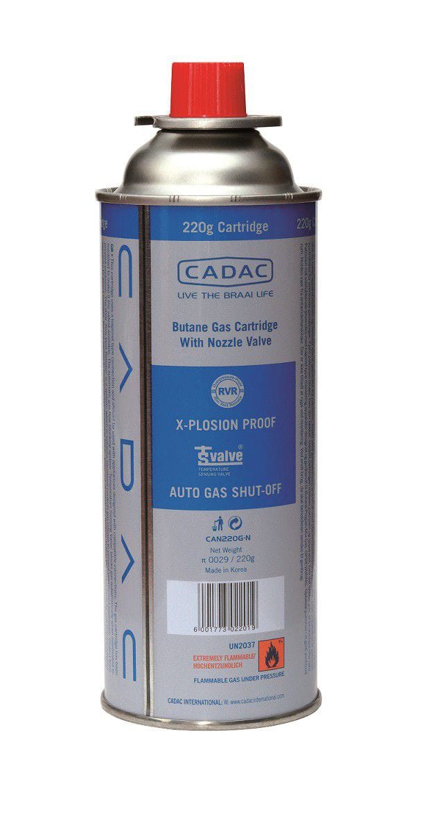 Cadac Gas Cylinder Cadac 220G Nozzle Valve Cartridge CAN220G-N (7190788735065)