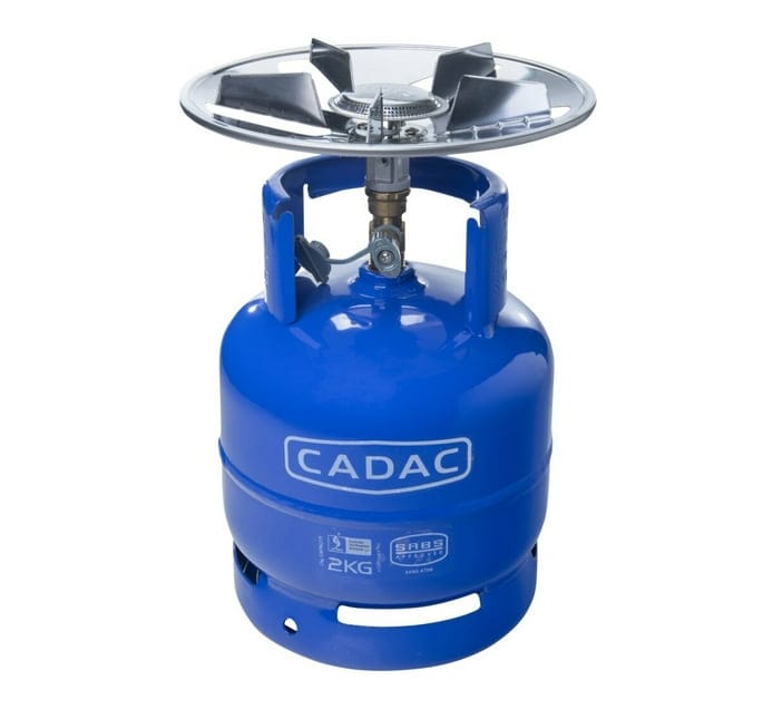 Cadac Outdoors Cadac Cylinder and Cooker Top 2Kg (7905270923353)