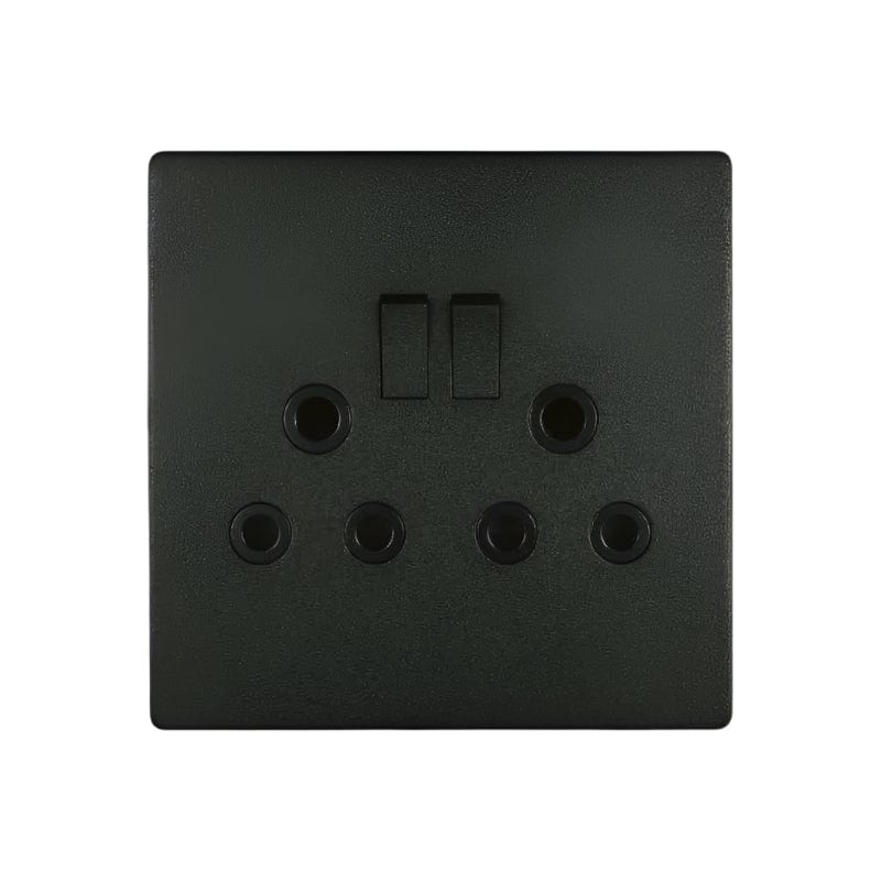 MHC World PLUG Plug Double Socket Outlet  Black JOS44CVBDSS