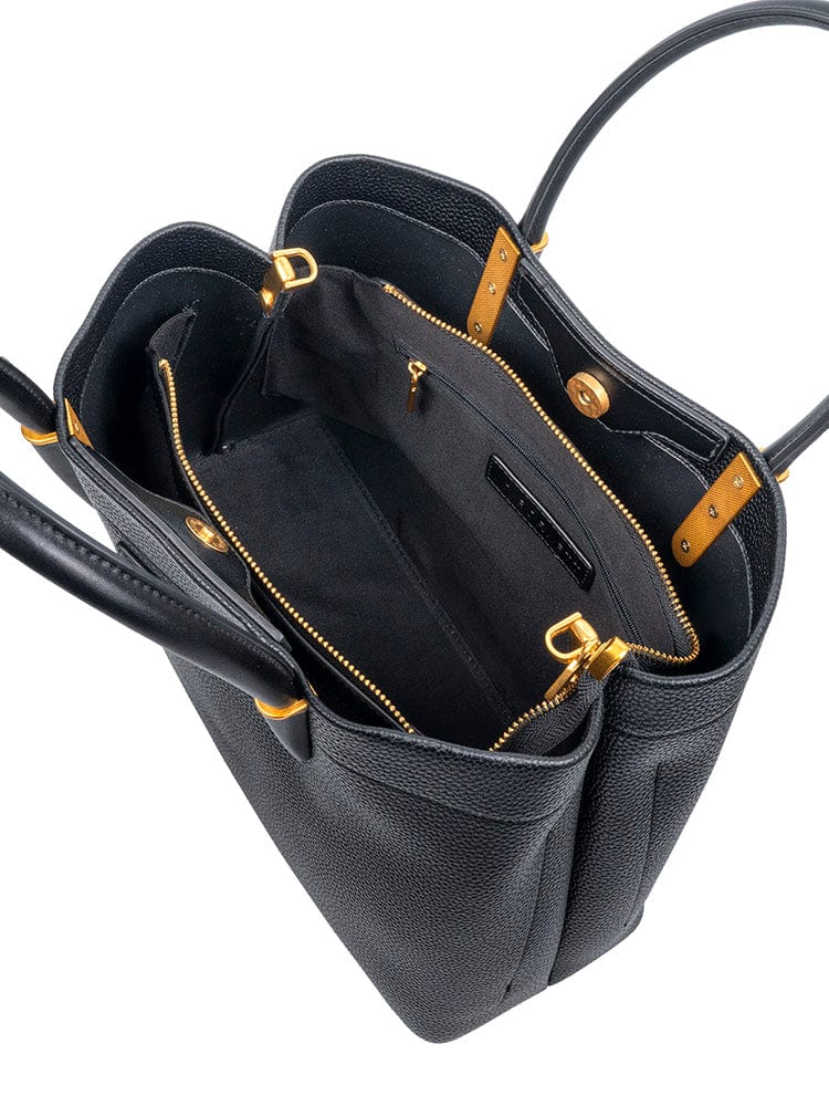 Jo Borkett Handbag Jo Borkett Olivia Shopper Black JBH105055