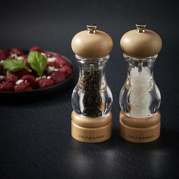 CALE & MASON SALT & PEPPER Cole & Mason Classic Salt & Pepper Mill 160MM H755280 Set Of 2 (4789893202009)