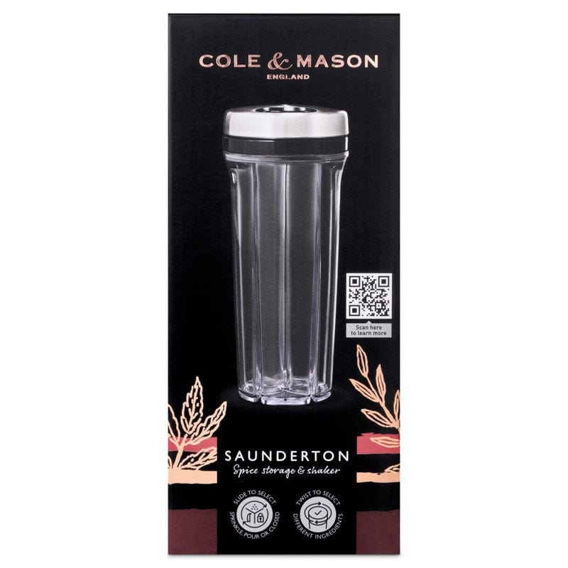 CALE & MASON SALT & PEPPER Cole & Mason Empty Spice Cylinder H122116