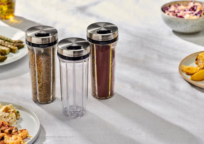 CALE & MASON SALT & PEPPER Cole & Mason Empty Spice Cylinder H122116