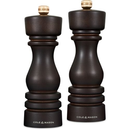 CALE & MASON SALT & PEPPER Cole & Mason London Chocolate Wood Salt & Pepper Mill Set H233080 (7534440054873)