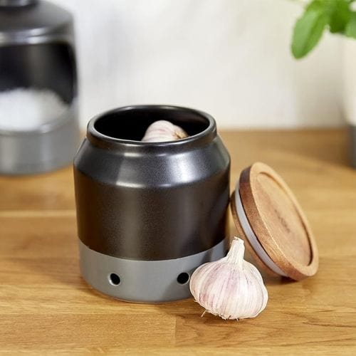 CALE & MASON Storage Jars Cole & Mason Hinxton Ceramic Garlic Keeper H822135 (7772133458009)