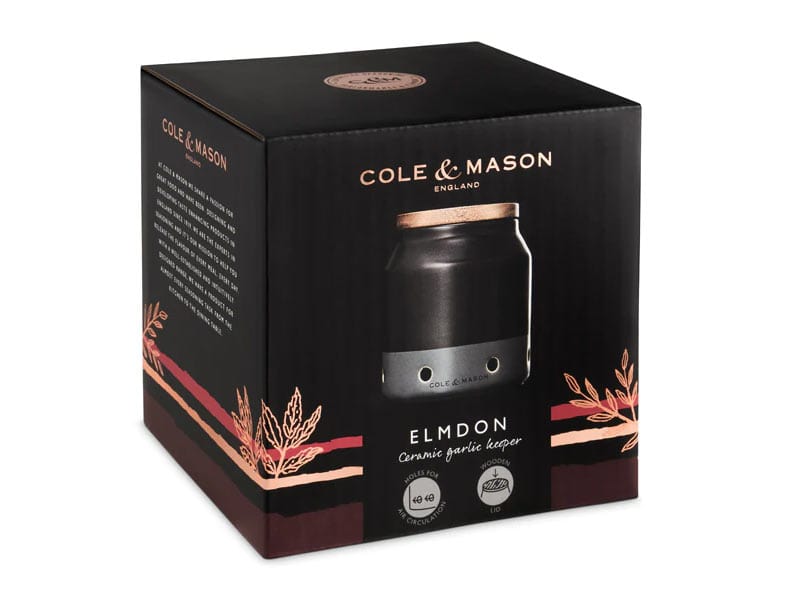 CALE & MASON Storage Jars Cole & Mason Hinxton Ceramic Garlic Keeper H822135 (7772133458009)