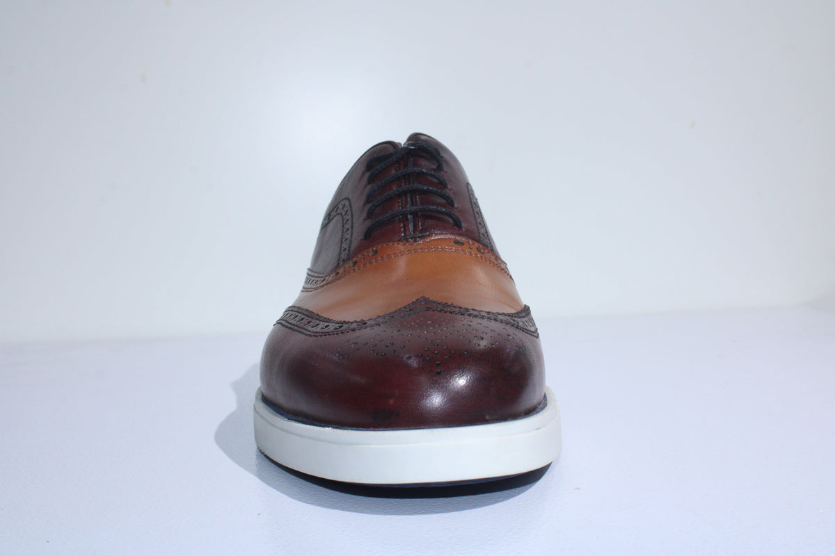 Calvano Casual Shoes Calvano Casual Shoes Burgundy/Brown (7492146626649)