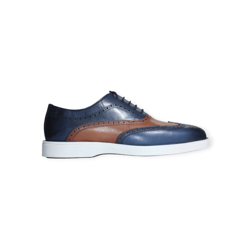 Calvano Casual Shoes Calvano Casual Shoes Navy/Brown